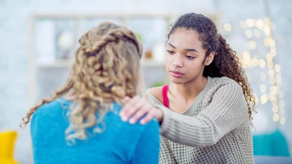 Supportive conversation about stimulant misuse and recovery options