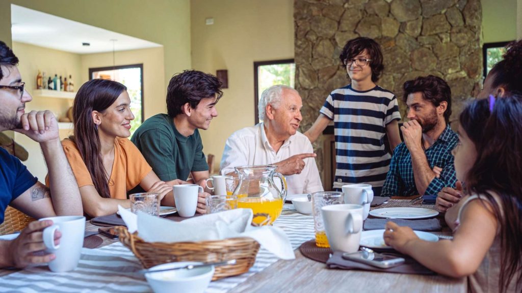 Why Family Matters in Intensive Outpatient Treatment 1 Family sharing a supportive conversation at home during a loved one’s intensive outpatient program.