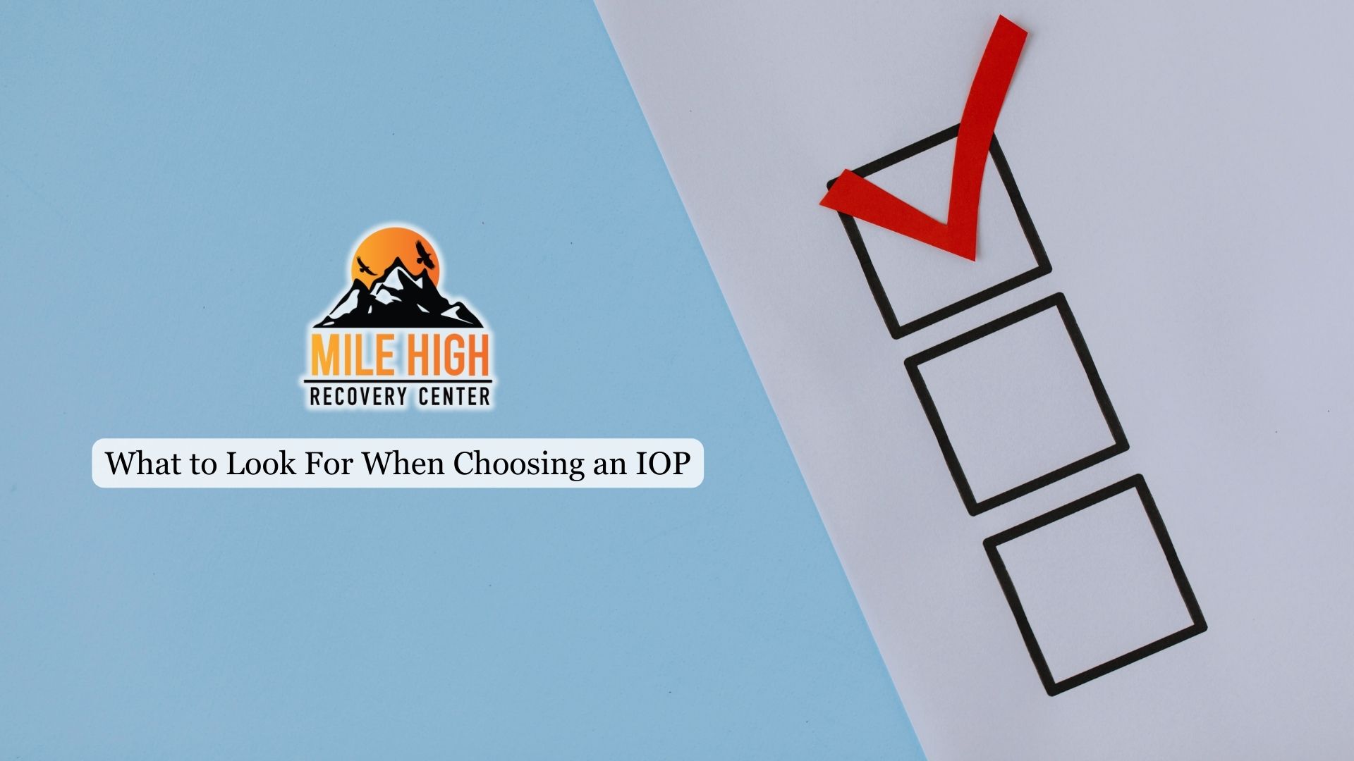What to Look For When Choosing an IOP