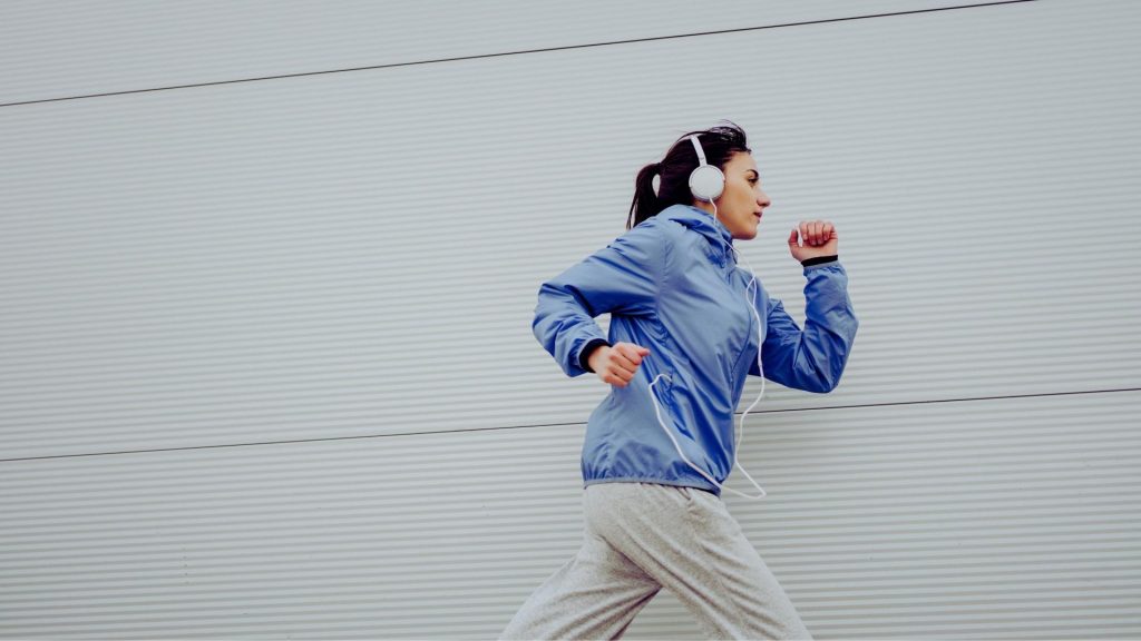 Person exercising to manage anxiety during marijuana withdrawal